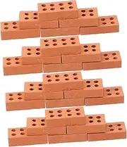 Generic 25Pcs Mini Building Blocks Realistic Miniature Bricks for DIY Craft Projects Hands Activities and Miniature House Models