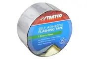 Stratco Self Adhesive Flashing Tape 1.2 x 75mm x 10m Waterproof Bituminous
