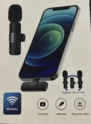 Wireless Lavalier Microphone Support One To Two ￼￼