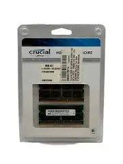 Crucial 8 GB DDR3L 1333 MHz PC3-10600 DDR3 SODIMM Memory (CT2K4G3S1339M)For Mac