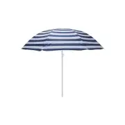 anko Beach Umbrella White/Blue Stripes BNWT Pick Up ONLY