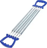 GOOHOCHY Tensioner Forearm Exerciser Chest Exerciser for Muscle Expander Forearm Workout Equipment Hand Strengthening Devices Muscle Training Rope Spring Steel Blue