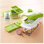 GENIUS NICER DICER PLUS 電視抽繩刨絲器上的多功能切割