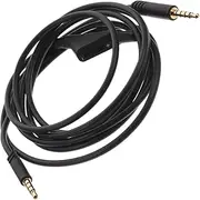 Yardenfun Audio Cable Wire Replacement for A10 A40 A30 Headset Black Plug Audio Wire