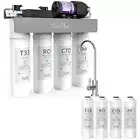 SimPure WP2-400GPD UV Water Filtration Reverse Osmosis System +Half-Year Filters