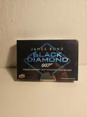 2023 Upper Deck James Bond 007 Black Diamond Sealed Hobby Box (2025)