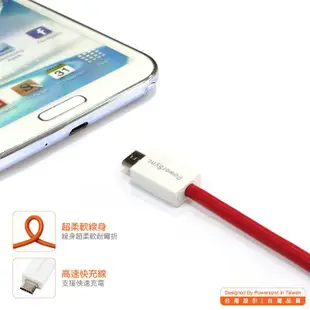 【福利品】群加 PowerSync Micro USB手機平板傳輸線充電線數據線 (USB2-ERMIB159)