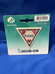 Girl Scouts Iron On Patch Badge Try It’s Manners