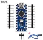 Arduino Nano 3.0 Atmel ATmega328 Mini-USB Board with USB Power Cable Compatible