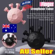 Finger Grip Hand Exerciser Stress Relief Grip Ball Wrist Strengthener Trainer AU