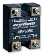 CRYDOM Solid State Relay, 60 A, Panel, Screw - XBPW6060