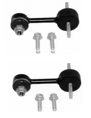 2 Left+Right Rear Stabilizer Sway Bar Links Linkage Rods Arms for Audi a4 rs4 s4 (for: Audi)