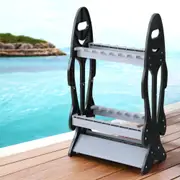 16 Storage Seamanship Fishing Rod Holder Rack Fishing Pole Stand Garage Organizer Holds