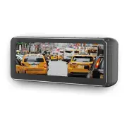 Boyo VTM73FL Rear View Mirror, 7.3" Tft/Lcd Backup Camera Monitor, Frameless,