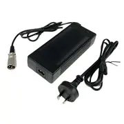 TDR 54.6V 2A Battery Charger with XLR Connector for 48V Electric Bike, Scooter, E-Bike, Lithium-Ion Battery, Australian Approved