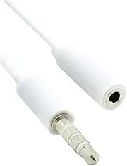 LIFKICH Male to Female Audio Extension Cable Durable Cord for Earphones Speakers Tablets Pcs High Purity for Stereo Sound Transmission