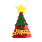 5 PCS DIY Children Handmade Christmas Gift Christmas Hat Stereo Christmas Tree Decorations Ornaments, Type:Christmas Tree