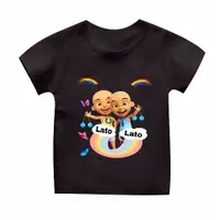 在飛比找蝦皮購物優惠-暢銷 Upin Ipin Lato 兒童 T 恤