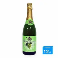 在飛比找ETMall東森購物網優惠-七星白葡萄汽泡香檳飲料750mlx12入/箱【愛買】