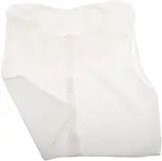 [Yardenfun] Elegant Ruffle Accents Detachable Collar Vest European Flair for Women's Outfits