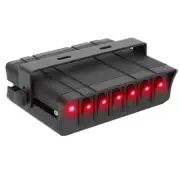 6 Gang Rocker Switch Panel Toggle Controller Box for Truck JEEP Offroad Camper