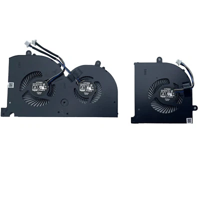 New 5V CPU & GPU Cooling Fan For MSI GS75 Stealth P75 Creator MS-17G1 US