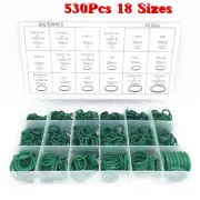530Pcs Car R134a O-Ring A/C System Air Conditioning Rubber Repair Seals Kit (for: Toyota)