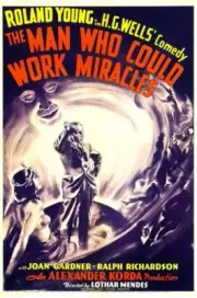 Man Who Could Work Miracles poster Joan Gardner Roland Young 1936 Movie Photo