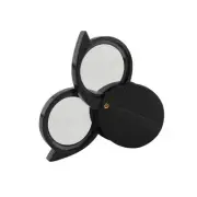 USA Folding Jewelers Loupe Pocket Magnifier (Double Folding 5X 10x Loupe)