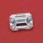 2 Ct Certified Natural Emerald Cut White Diamond D Grade VVS1 W106