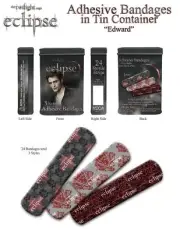 ECLIPSE BANDAGES BANDAID in TIN CONTAINER twilight NEW