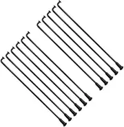 Cycling Spokes 10G Black Color Bike Diameter 3.14mm Spokes Bike Spokes Bicycle Spokes(Length Customize)