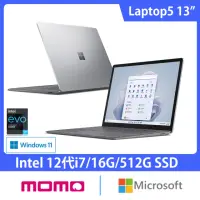 在飛比找momo購物網優惠-【Microsoft 微軟】13吋i7輕薄觸控筆電(Surf