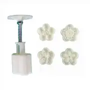 Mooncake Molds Mooncake Moulds Hand Pressure Plastic Material Baking Accessories