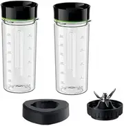 [Braun] BRSK002 TriForce Smoothie2Go blending set, Black