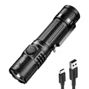 Flashlights High Lumens Rechargeable, 2000 Lumens EDC Flashlight with Clip & ...