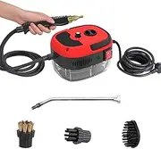 High Pressure Steam Cleaner, Portable Handheld Steam Cleaner, High Temp Steam Cleaning Machine,2500W with Brush Heads for Kitchen, Bathroom, Furniture - Effective Cleaning Tool