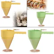 Pancake Batter Dispenser with Base Baking Tool for Takoyaki Pastries Muffin