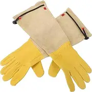 VANZACK 1 Pair of Gardening Gloves Adjustable Cuff Rose Pruning Gloves Gloves