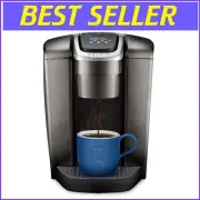 Brushed Slate Single Serve Coffee Maker - Strength Control & Iced Capability