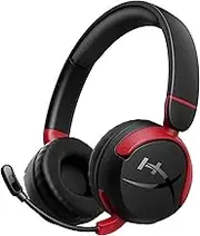 HyperX Cloud Mini Wireless Headset Compatible with PC, Chromebook, Nintendo Switch, PlayStation Controllers, Xbox Controllers, Phones, Laptops, Tablets, Black