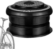TQEBWUS Bike Headset - Head Tube Bike Bearing Headset | Straight Tapered Tube, Stack Expander Steerer Fork Bearing for Bicycles Repairing