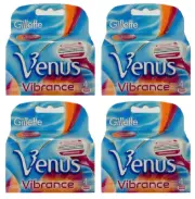 Gillette Venus Vibrance Refill Razor Blades for Women, 16 Cartridges