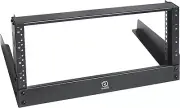 4U Tabletop Rack for Audio & Network, Desktop Rack Shelf Open Frame Sound Record