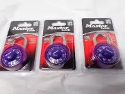 You get 3! Master Lock 1526D Combination locks Anti-shim new and Sealed