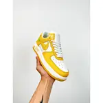 實拍 NIKE X LOUIS VUITTON AIR FORCE 1 LV 聯名 路易威登 黃白 男女鞋空軍一號