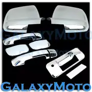 Mirror+Chrome 4 Door Handle+Tailgate Cover for 07-13 TOYOTA TUNDRA DOUBLE CAB