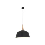 CLA Lighting NORDIC Angled Dome Pendant Light - Medium/Black