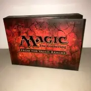 MTG From the Vault Realms empty Box + Spindown D20 Lifecounter only Magic WotC