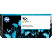 HP 766 300ml Yellow DesignJet Ink Cartridge for XL 3600
